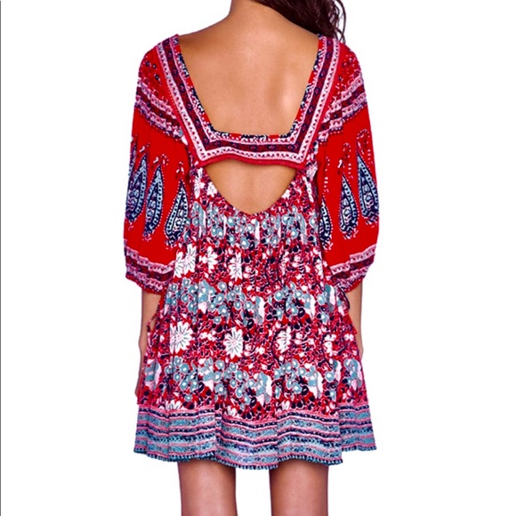 🌺🎉HP🎉🌺 NWOT Free People Midsummers Dream Mini Dress - Picture 11 of 15